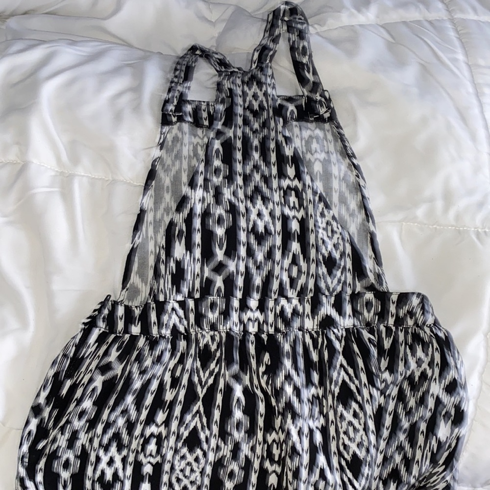 Patterned Overalls - Picture 3 of 4
